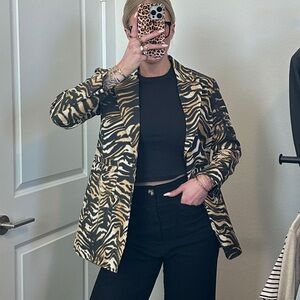 Rachel Comey Animal Print Blazer